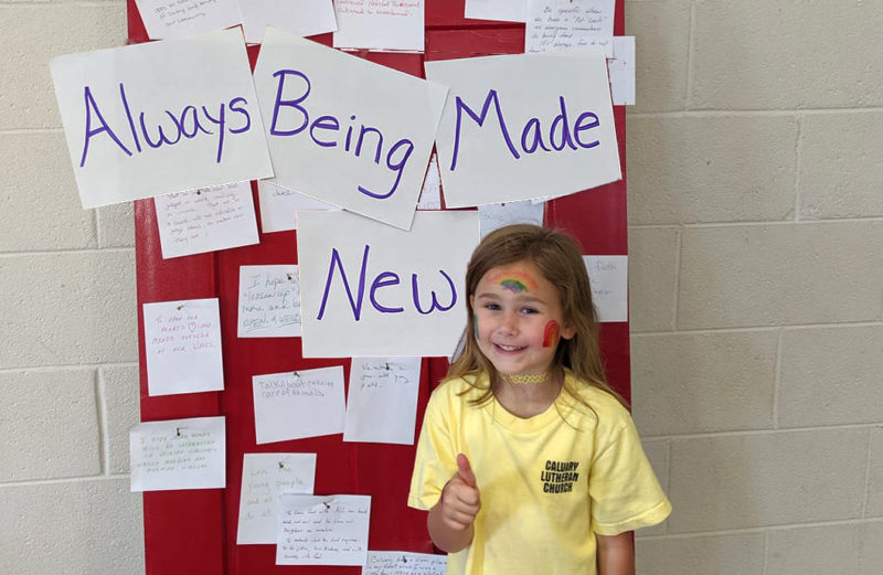 Always being made new - North Carolina Synod