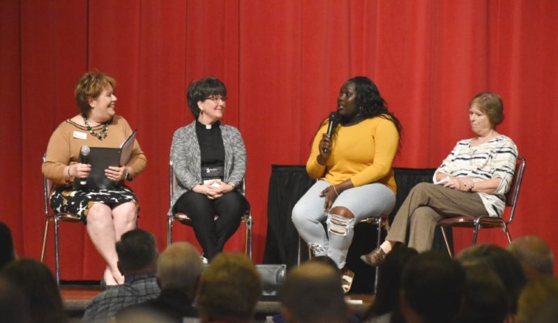 panel participating in Life-giving relationships conversation