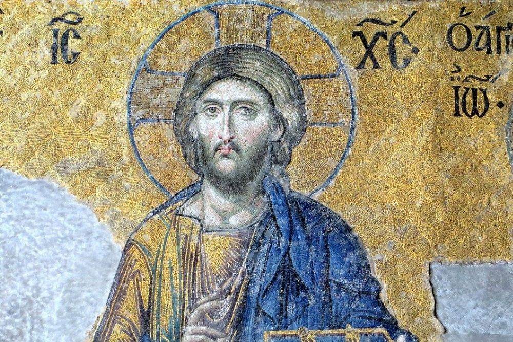 Christ icon, Hagia Sophia