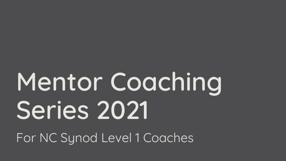 Mentor Coaching Series