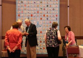 Quilt post